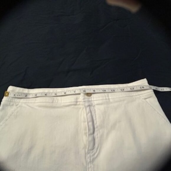Lilly Pulitzer White Colette Denim Skort - Picture 6 of 7